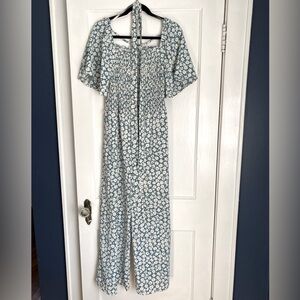 Baltic Born teal and white Jumpsuit